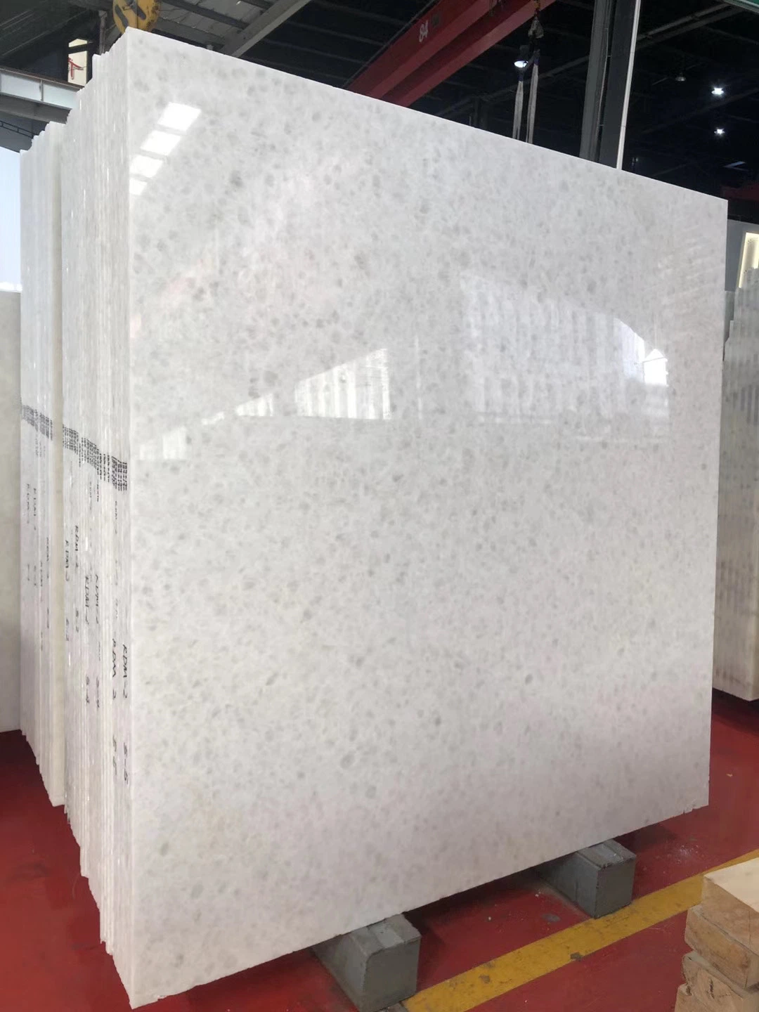 Natural Stone beige polished/honed Crystal White marble for Floor/Wall slabs/tiles/stairs/Mosaic/vanity top decoration