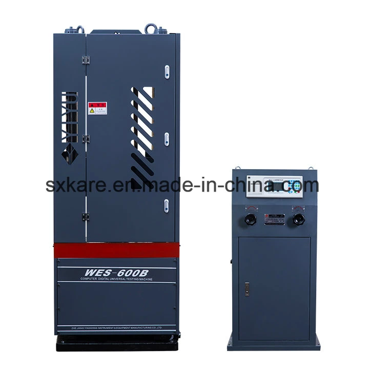 Digitalanzeigen-hydraulische allgemeinhinmaterialprüfung-Maschine (WES-600B)