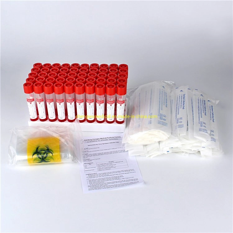 Swab Vtm Sampling Kit with 3ml Universal Transport Medium for Virus Collection