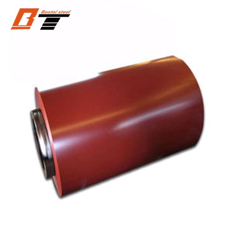 ASTM JIS Standard 0.8mm Thickness 1220mm Width Prepainted Galvanized Steel Coil PPGI Color Coated Steel Coil