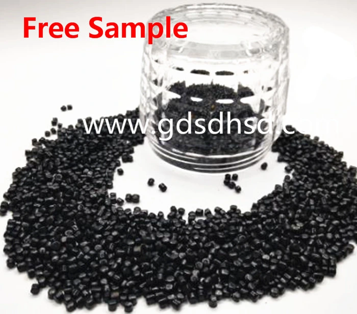 New Plastic Material for Black Masterbatch with Calcium Carbonate