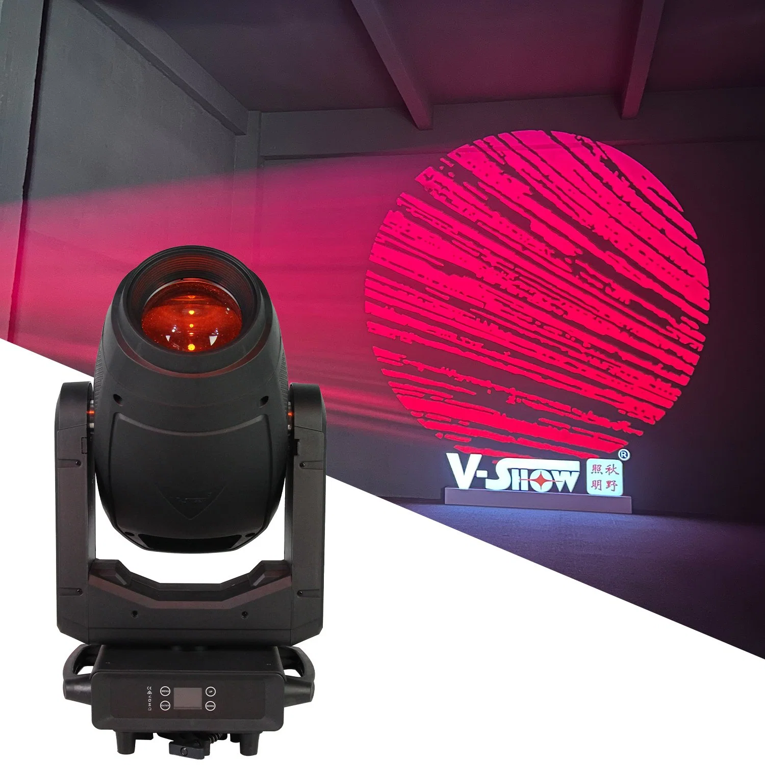 V-Show LED-Schneidprofil 600W Moving Head 4 in 1 Für große Shows