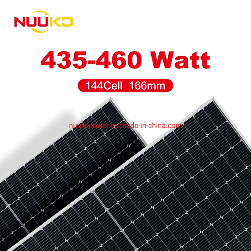 Nuuko 450W 455W 445W Painel solar fotovoltaico de alta eficiência Energia solar