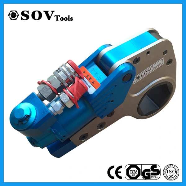 Hexagon Cassette Hydraulic Torque Wrench with Reducer Sleeve