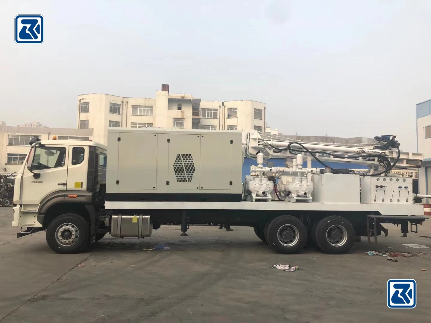 Sinotruk HOWO E7 Hohan Water Well Drilling Truck Deep Water Well Drilling Truck Price