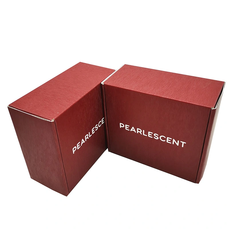 صندوق كرتونة مطوية من ورق البطاقات المضلع القابل للطي E-Commerce