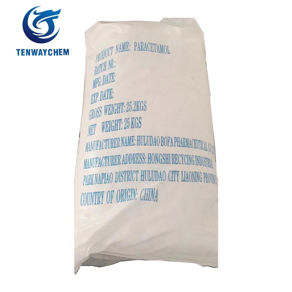 Antipyretic and Analgesic Pharmaceutical Raw Material API Fine Powder Paracetamol