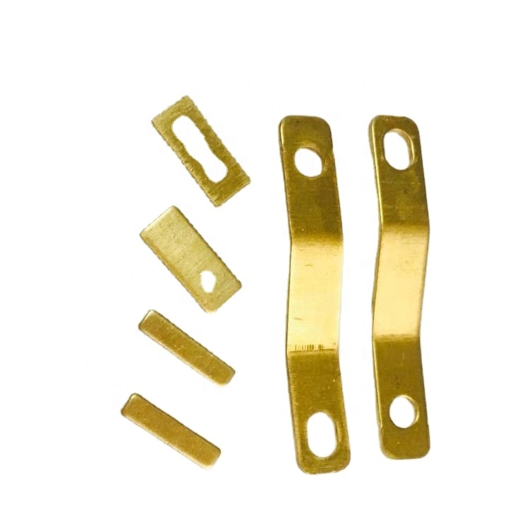 ISO 9001 Factory OEM ODM Custom Electrical Brass Stamping Parts Sheet Metal Components