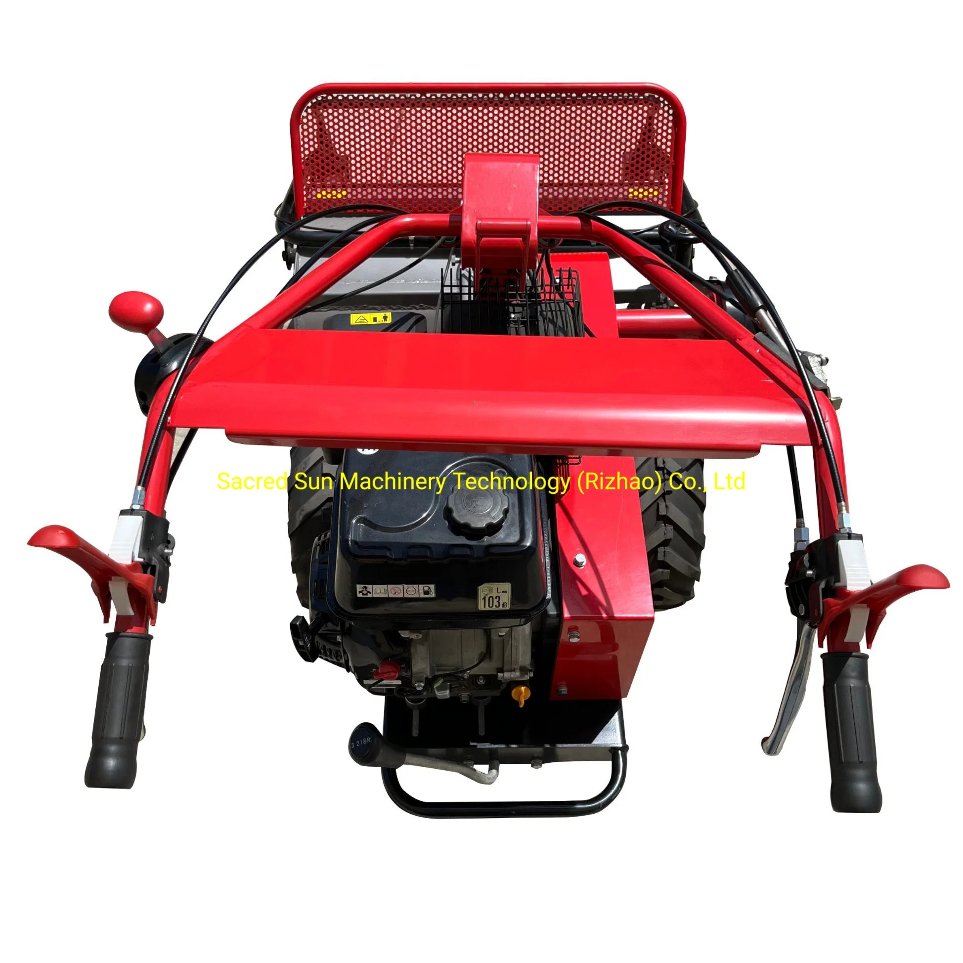 Self-Propelled Flail Lawn Mower Cutter 8HP 13HP Gasoline Engine