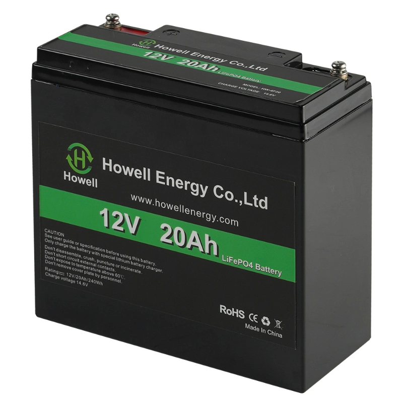 12V 20ah 12.8V Lithium Iron Phosphate LiFePO4 Battery for Solar