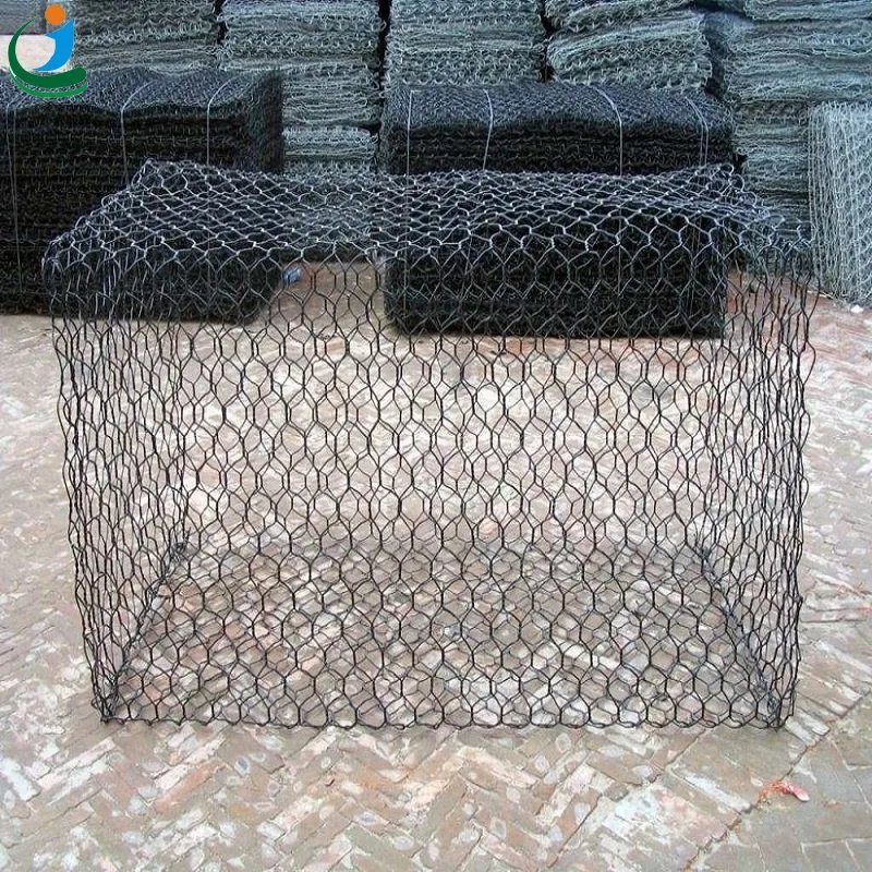 Gabion Wire Mesh Box PVC Coated Gabion Walls for Stones