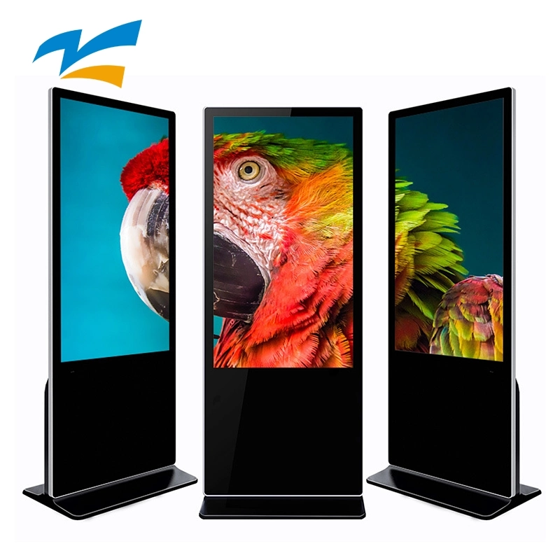 Indoor Portable Smart Advertising Player LED Screen Poster Display para Shopping Mall.