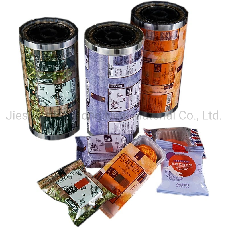 Pet/VMPET/PE Laminating Snack Nut Packaging 125 Micron Food Grade Plastic Film Roll for Potato Chips