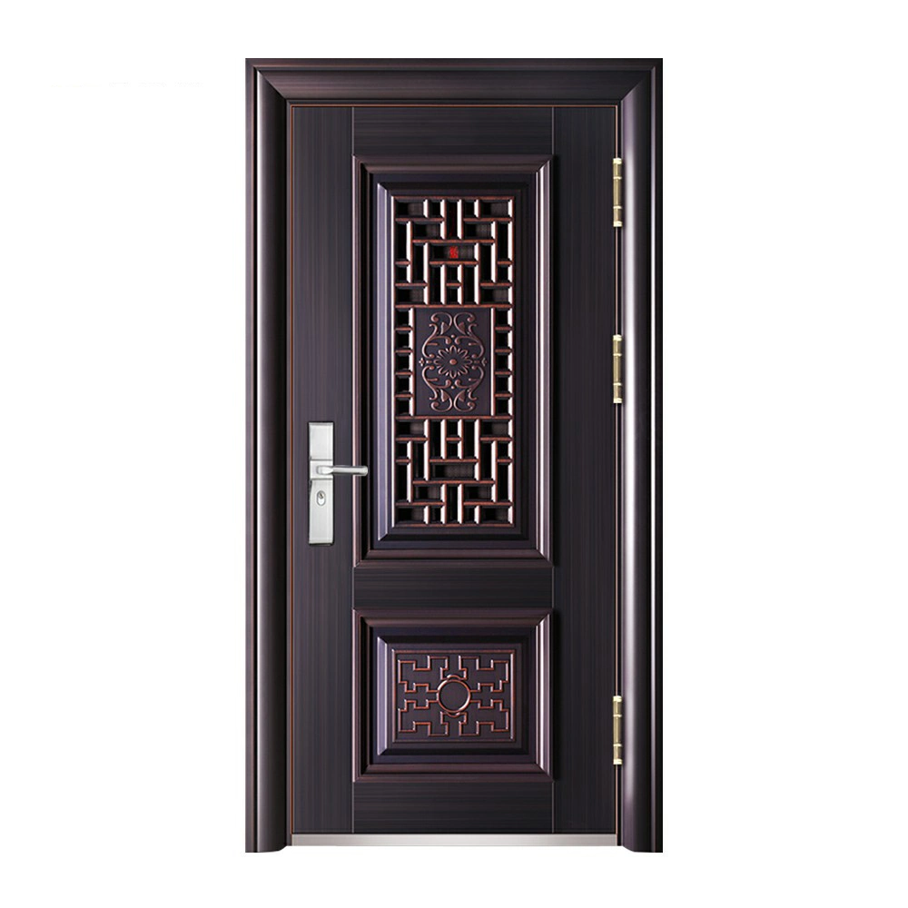 New Style Steel Security Door Design Exterior Steel Security for Safety Use