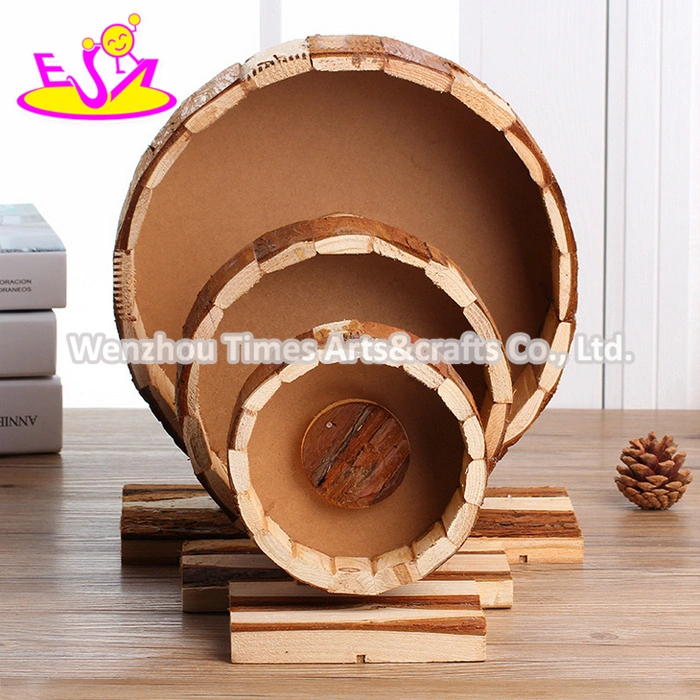 Neue Produkte Drei Größen Lustige Kleine Tiere Kriechtier Spielzeug Aus Holz Pet-Laufrad W06f031