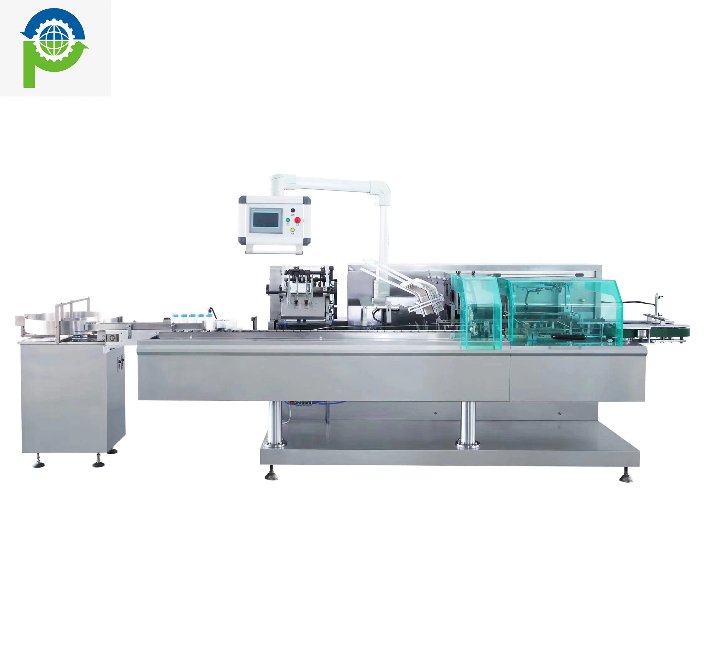 Horizontal farmacéutica de cartón automática Máquina de embalaje Caja Cartoning máquinas de fabricación en China