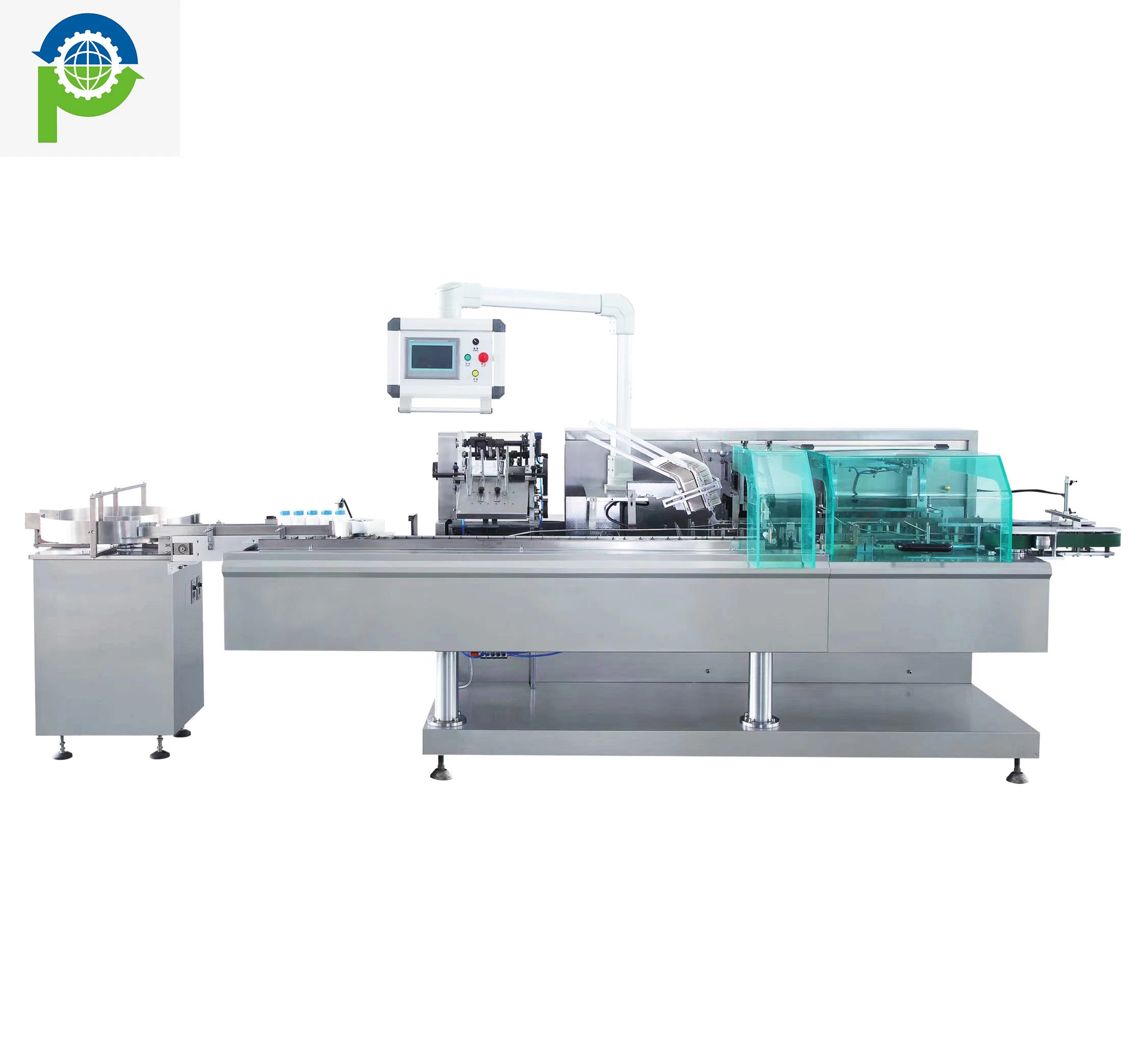 Pharmaceutical Horizontal Automatic Carton Packing Machine Cartoning Box Manufacturing Machines Made in China