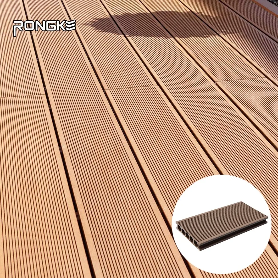 Most Popular in 2023 Wood Plastic Composite Decking Outdoor Flooring