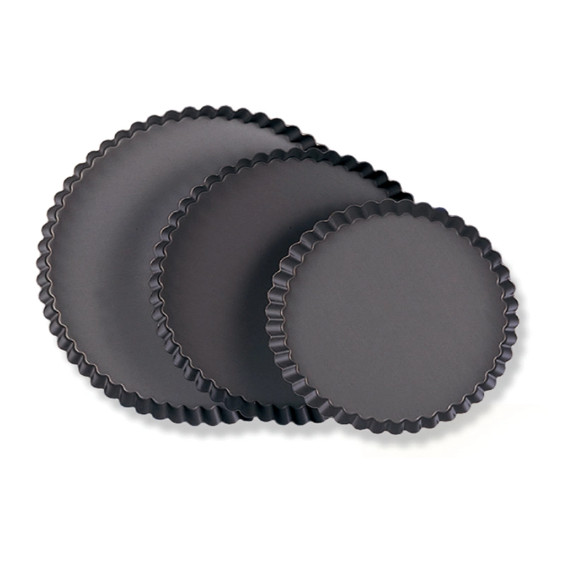 Round Fluted Tart Mould-Stable Base