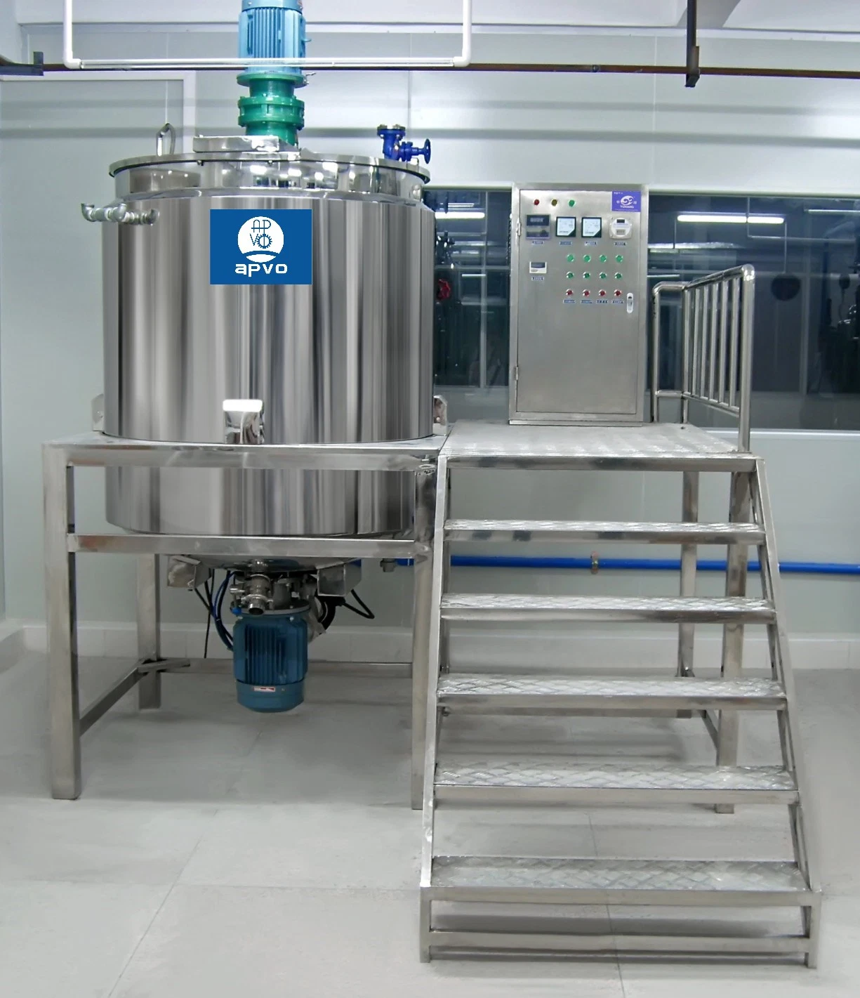 High Speed Disperser Homogenizer Blending Storage Tanks Lotion Soap Cosmetic Homogenizing Chemical Reactor Prices Mixer Machine Equipment