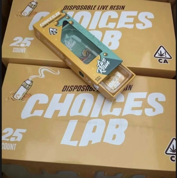 Choices Lab 2 in 1 Einweg E Zigaretten Recharegable Vape Pen 10 Stämme C. B. D Vape Mini elektronischer Zerstäuber