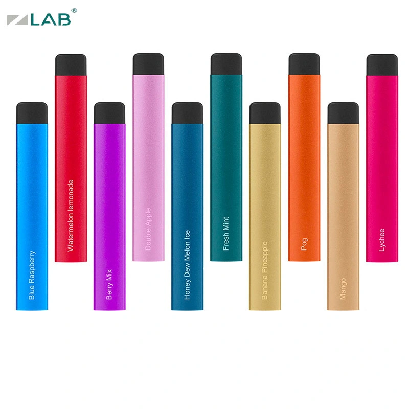 2020 New 500 Puffs Disposable/Chargeable Vape Pen OEM Blue Raspberry Flavor E Cigarette