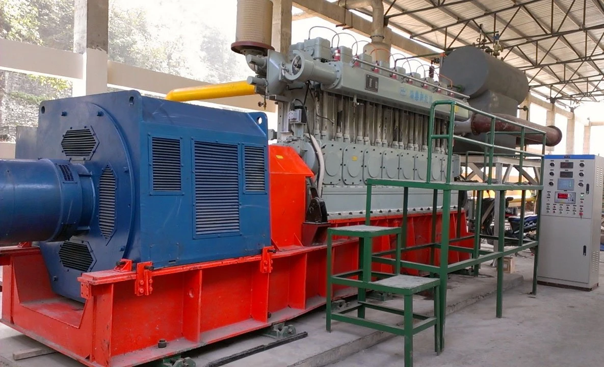 1000kw Low Voltage Low Concentration Methane Gas Engine Generator Set