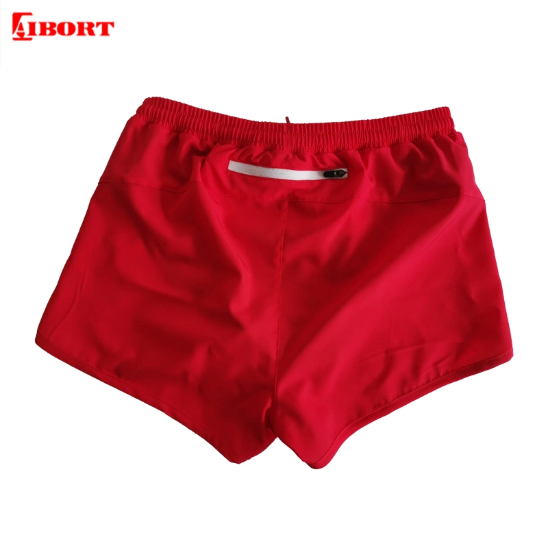 Aibort Custom Polyester Athletic Pocket Workout Fitness Wear Gym Shorts