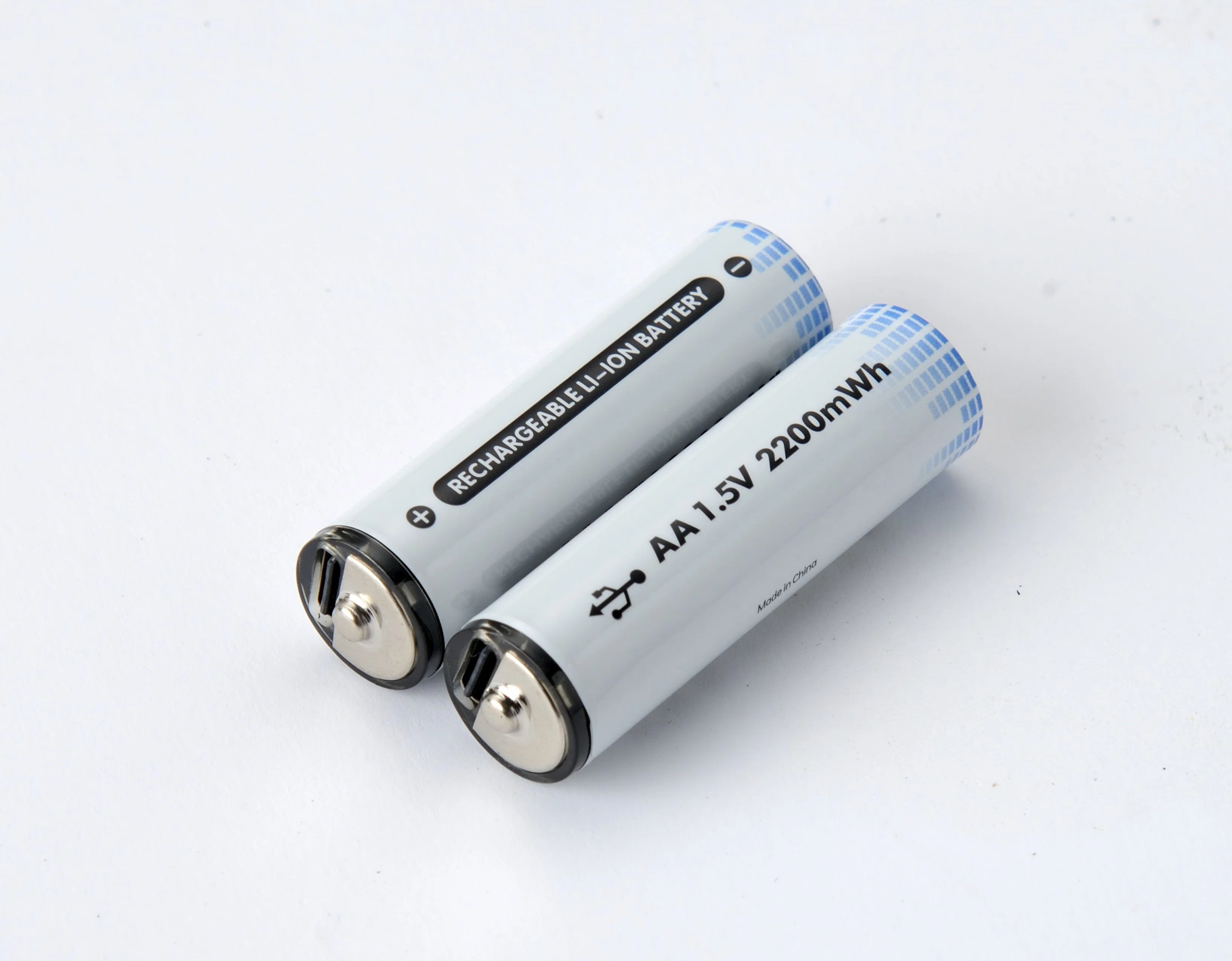 USB Rechargeable Battery, AA Rechargeable Battery Type-C, No. 5 2200mwh