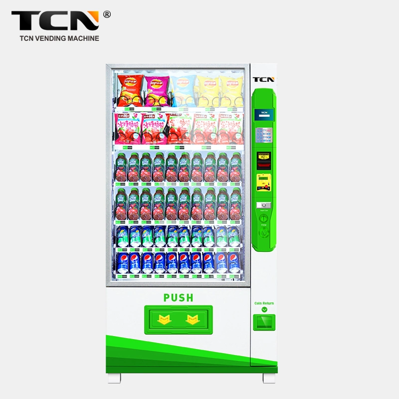 Tcn vending machine avec système de réfrigération pour les boissons