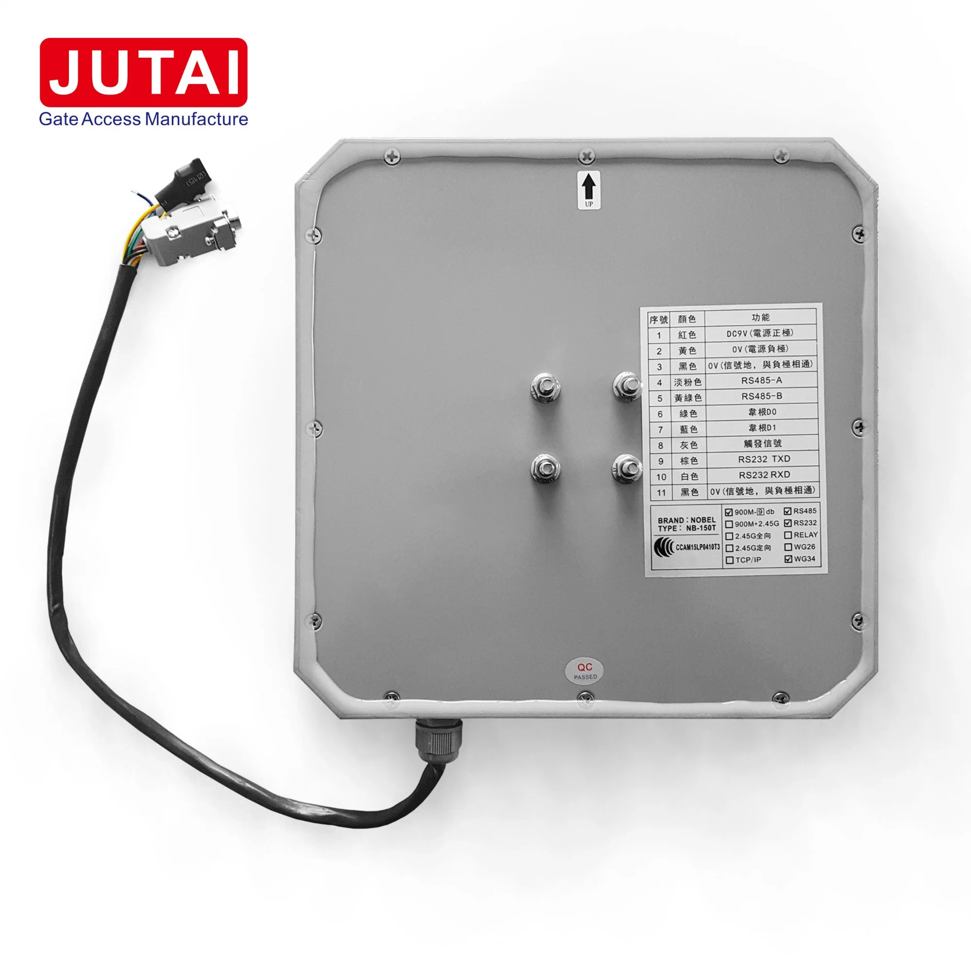 Long Range UHF RFID Reader RF Tag for Non-Stop Parking System