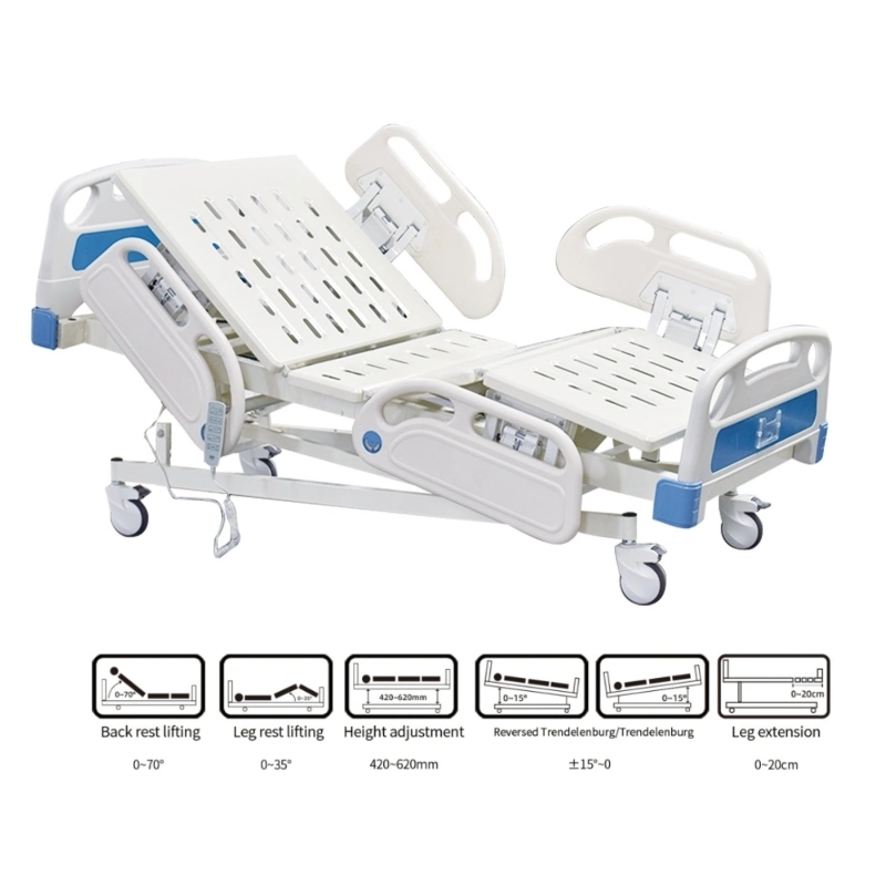 Mobiliário hospitalar preço barato 5 função Electric Medical Bed for Paciente (THR-EB02)