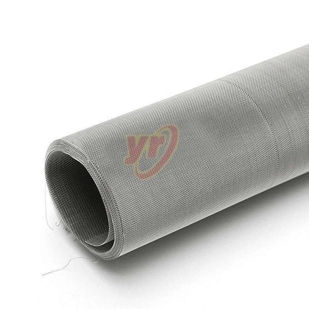 Stock 304 Grade 100mesh 0.08mm/0.1mm Stainless Steel Wire Mesh 1m Wide