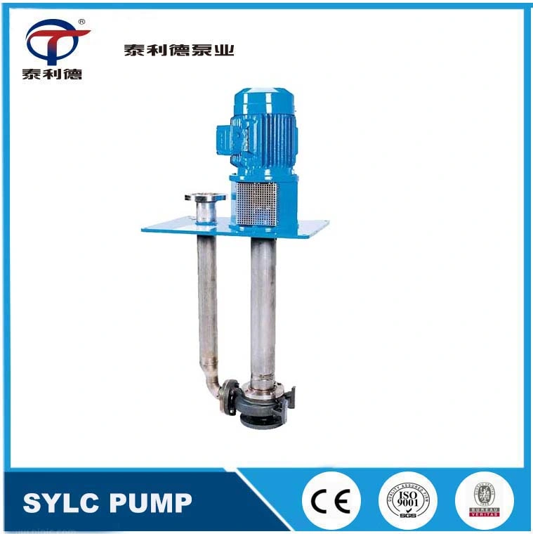 API610 Vs4 seul stade suspendu vertical arbre long réservoir/carter de pompe centrifuge