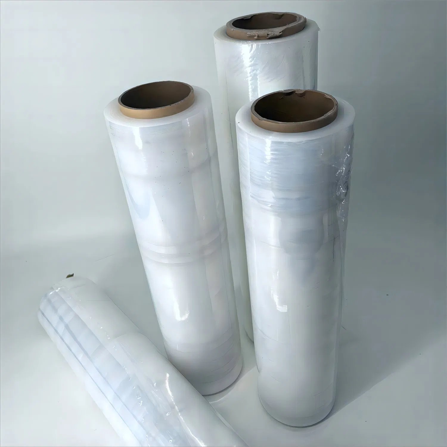 Индивидуальная упаковка LLDPE Растяжная пленка Промышленная пластиковая растяжка пленка