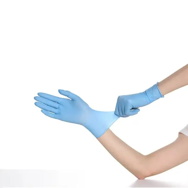 Wholesale/Supplier High quality/High cost performance  Low Price Disposable Waterproof Nitrile Gloves