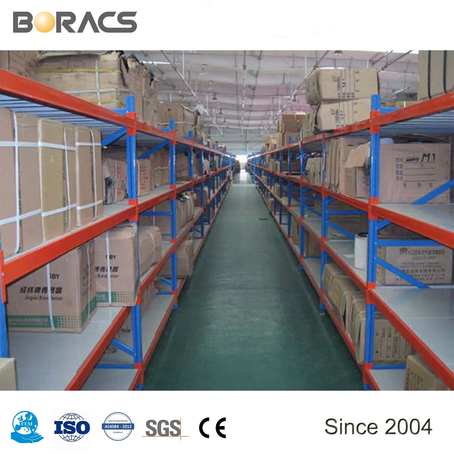 Short Manual Picking Shelving/Racking for Small Spare Part with Steel Panel or Wooden Panel