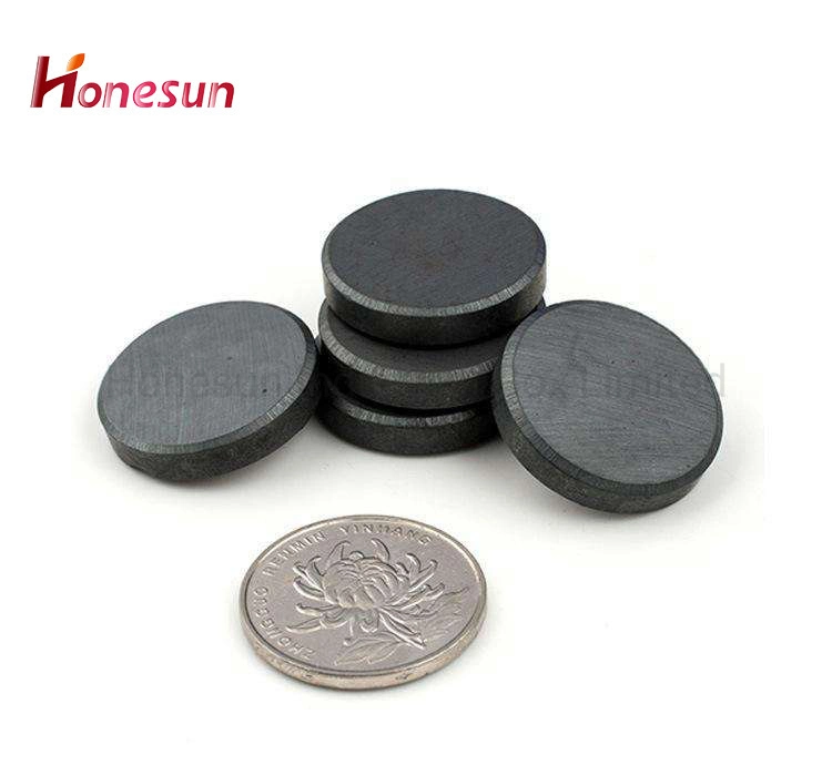 Ceramic Magnets C8 Dia 3"X0.25" Hard Ferrite Magnets