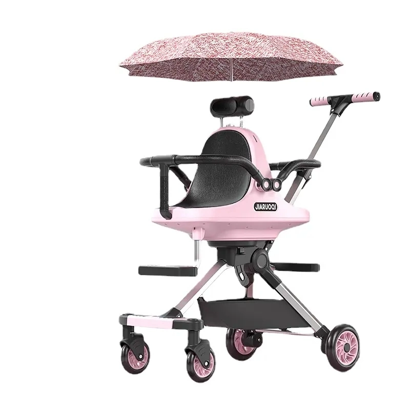 New Model Baby Walking Trolley Toy/Children Carrying Trolley for Baby Lightweight Foldable Toy Baby Carriage