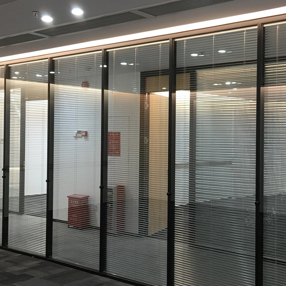 Customized Soundproof Interior Glass Wall Systems for Office/Conference Room/Meeting Room