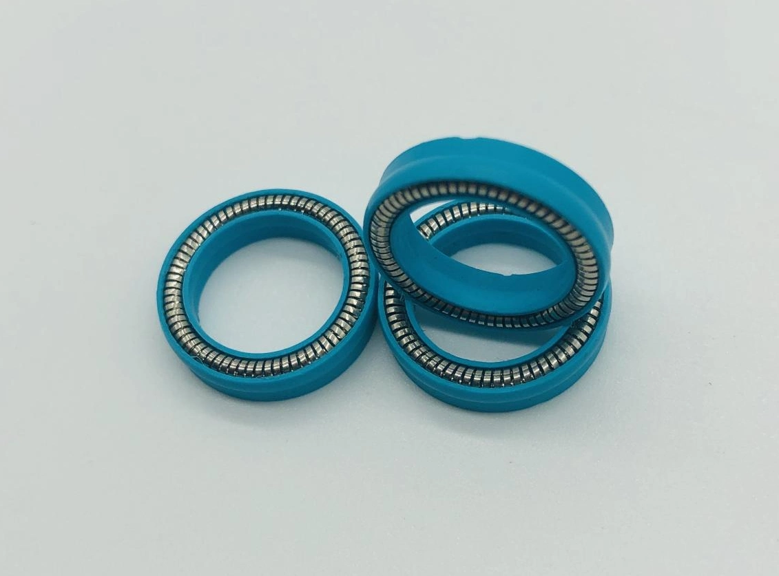 Spring Energized Seals N528 New Material PTFE+Glass for Marine Systems