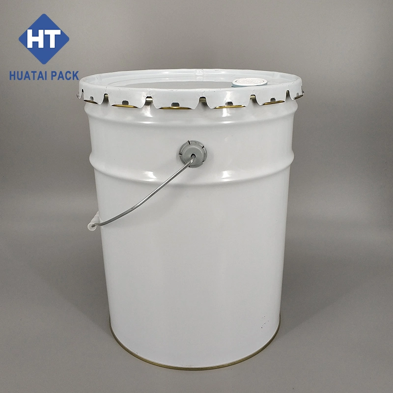 20L Shipping Metal Tinplate Pails and Barrels Used Empty Barrels with Plastic Stopper