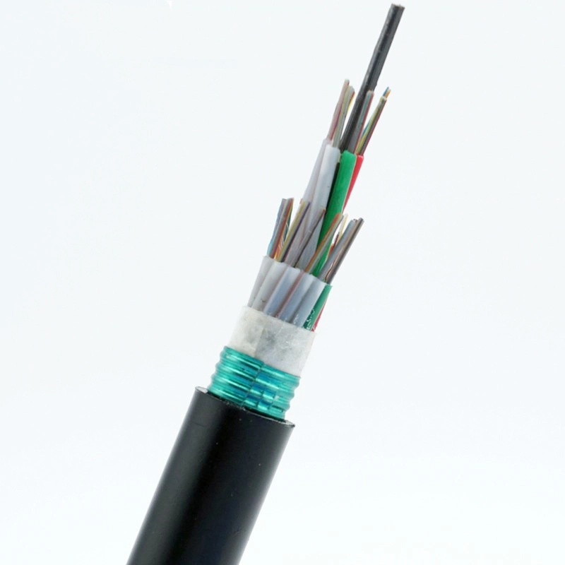 Comunicación exterior del conducto subterráneo 24 Core Amored EMTJ Cable de fibra óptica