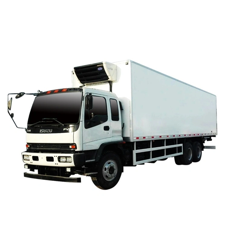 Japanese Brand 10t 15t 20t Carrier Thermo King Refrigerator Freezer Truck 15 Tons 20tons Refrigerated Freezer Cooling Van Refrigerator Trucks for Sale