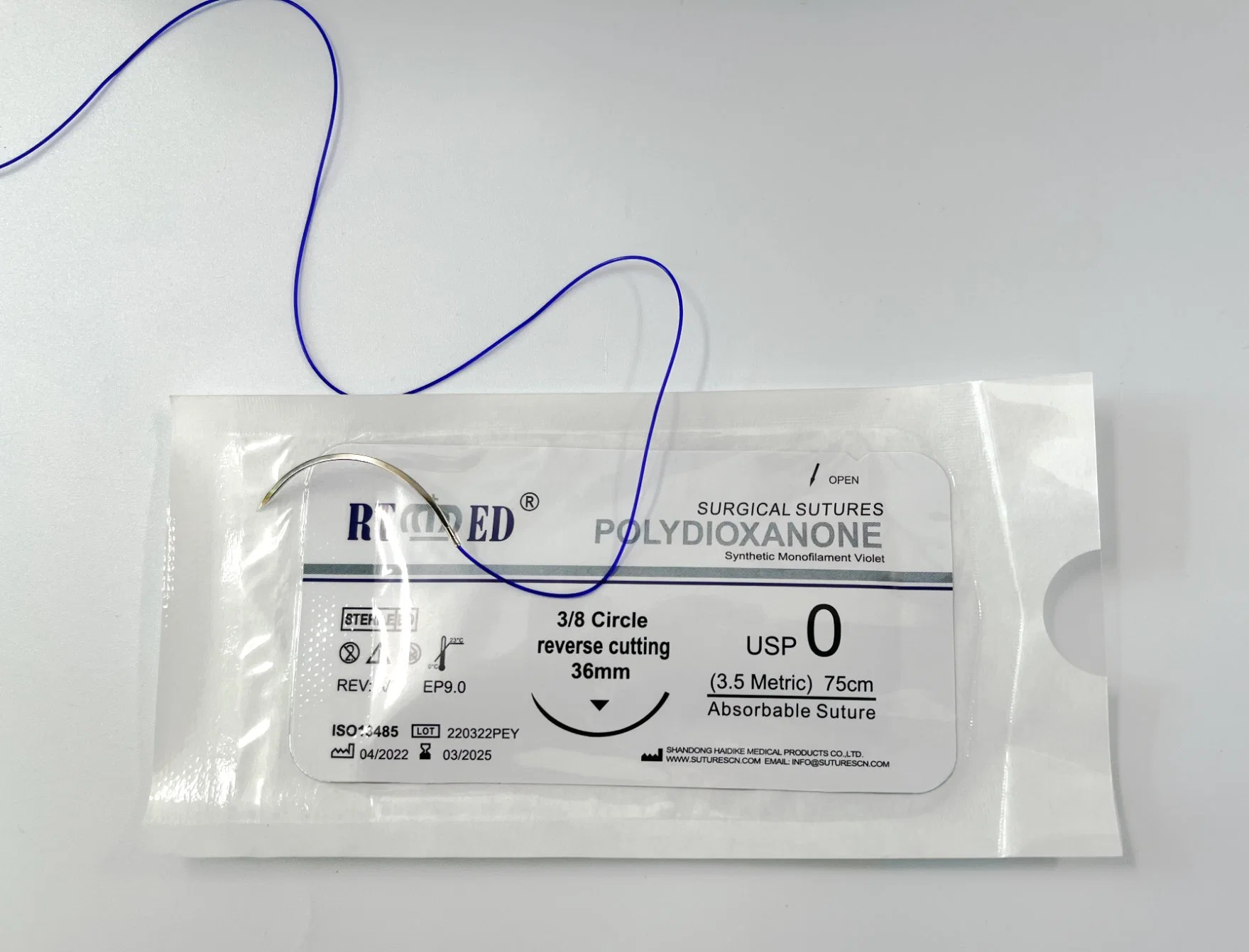 Absorbable Medical Pdo Surgical Suture for Adults and Children with CE/ISO