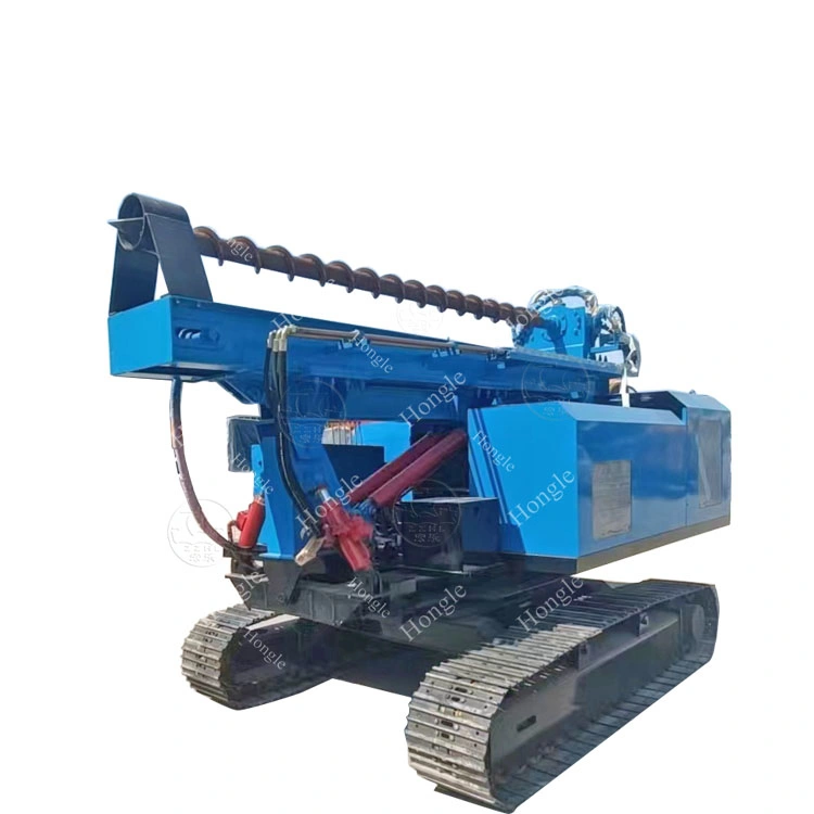 Best Sell Pile Ramming Crawler Solar Pile Driver for Engineering Construction