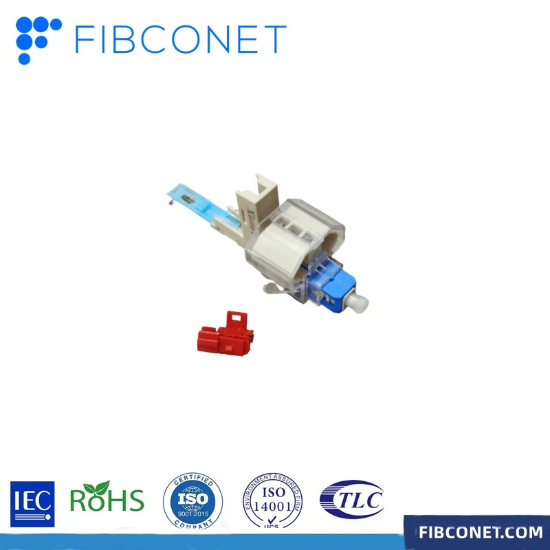 FTTH Sc APC/Upc Single Core Fiber Optic Fast Connector