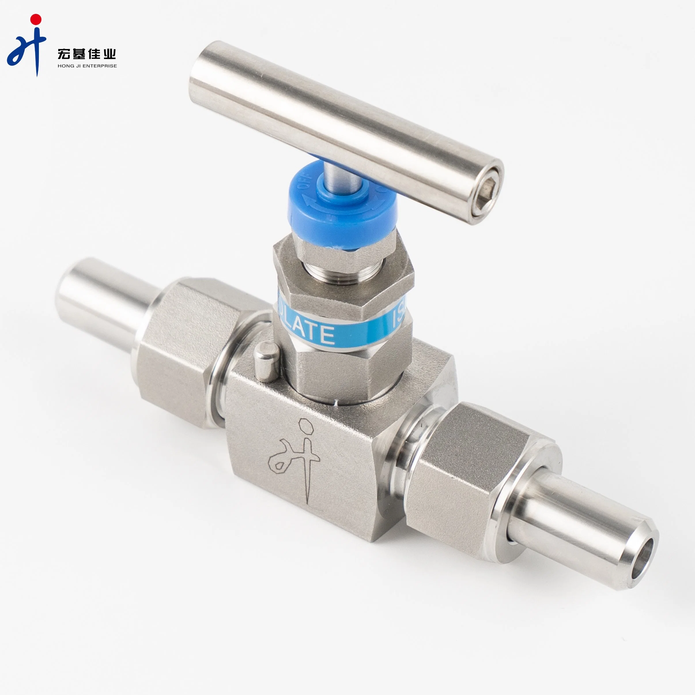 1/4 NPT 316L Stainless Steel Needle Valve with Male Thread Swagelok Type