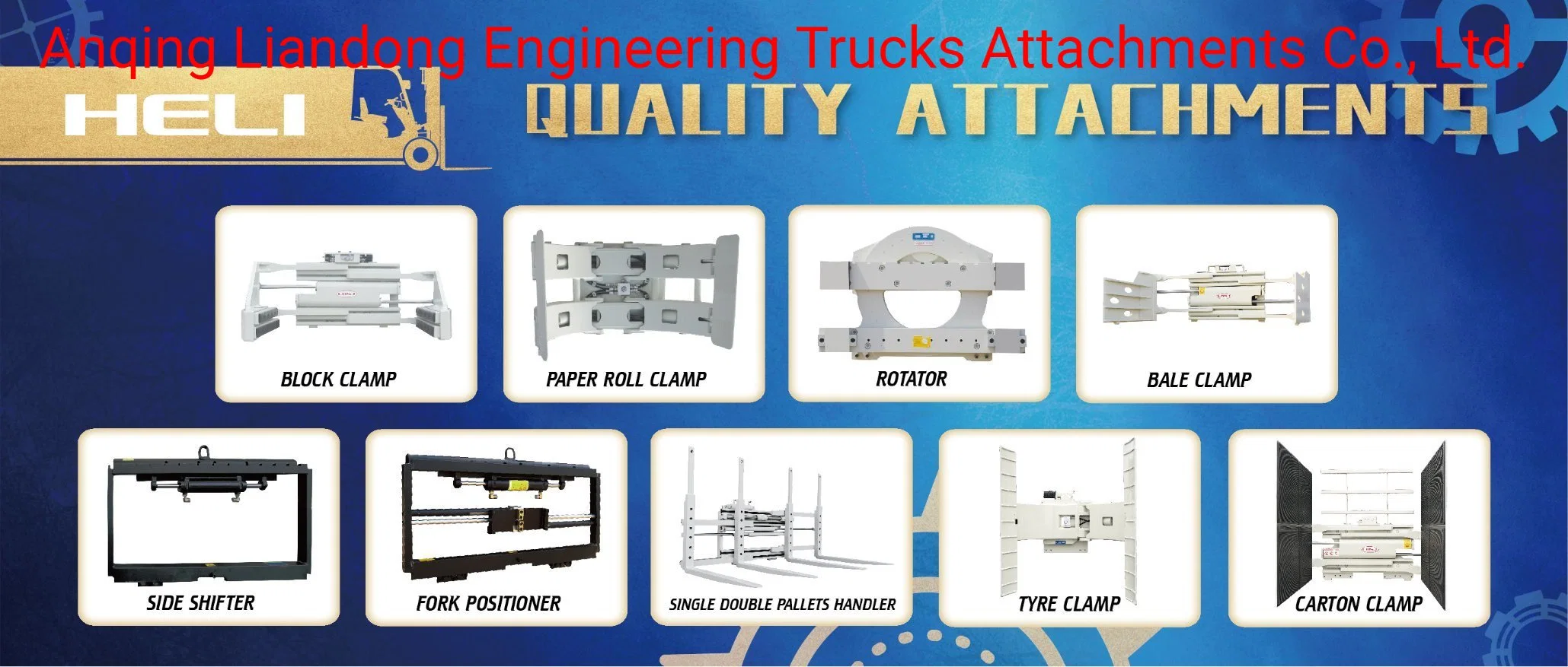 Sideshifter Rotator Bale Clamp Paper Roll Clamp for Forklifts