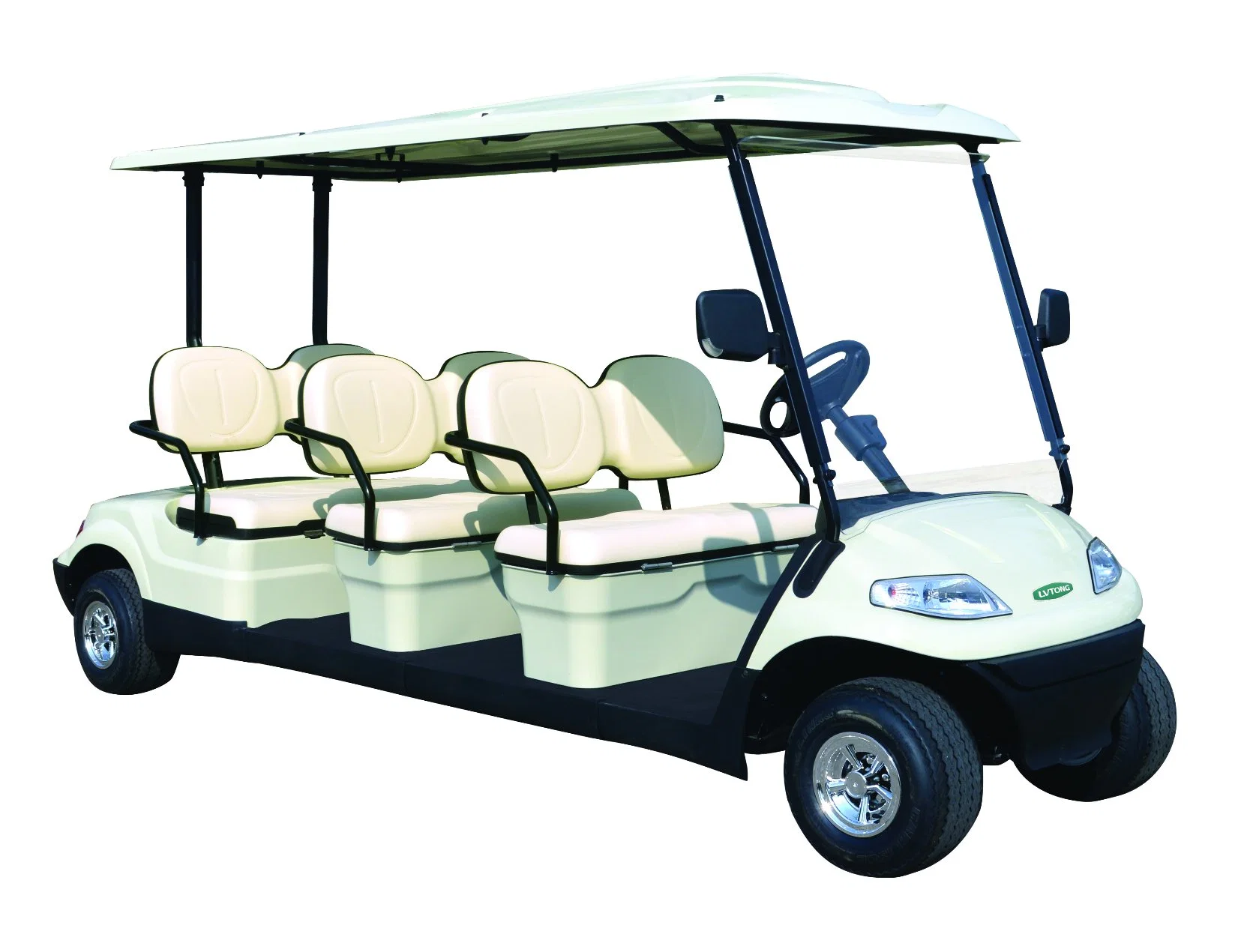Продажа 6-местный экскурсия на целый день с электроприводом электрического поля для гольфа шины CAN пневматической тележки Car (Lt-A)627.6